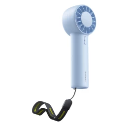 Nešiojamas Rankinis Ventiliatorius 1200 Mah – Mėlynas