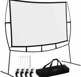 Nešiojamasis Grindų Projekcinis Ekranas 100&#039;&#039; 221,4 X 124,5 Cm 16:9