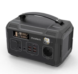 Nešiojamasis Turistinis Powerbank 281wh 300w Led - Juodas