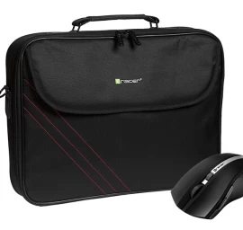 Nešiojamojo Kompiuterio Krepšys Tracer Bonito Bundle 2 + Belaidė Pelė (ne Daugiau Kaip 15,6"/juodas) Nešiojamojo Kompiuterio Krepšys Tracer Bonito Bundle 2 + Belaidė Pelė (ne Daugiau Kaip 15,6"/juodas)