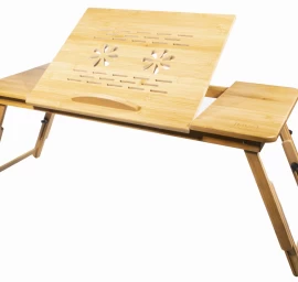 Nešiojamojo Kompiuterio Stalas Bambukas Xl