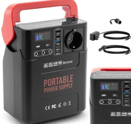 Nešiojamojo Powerbanko įkrovimo Stotelė 3xusb 2xusb-c 3xdc 1xac 20 Ah Led