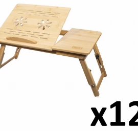 Nešiojamųjų Kompiuterių Stalas Bambukas M X 12