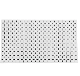 Neslystantis vonios kilimėlis Ridder Nevis, baltas, 39x68cm, 6108001