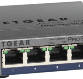 Netgear Gs105e Gs105e-200pes Komutatorius (5x 10/100/1000 )