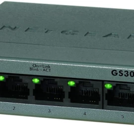 Netgear Komutatorius Gs305-300pes (5x 10/100/1000 )