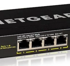 Netgear Komutatorius Gs308pp-100eus (8x 10/100/1000 )