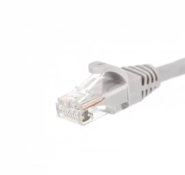 Netrack Cat5e Utp 1 M Pilkos Spalvos 1 Komutacinis Kabelis
