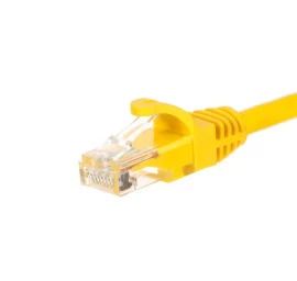 Netrack Cat6 Utp 2 M Geltonos Spalvos 2 Jungiamieji Kabeliai