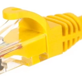 Netrack Rj45 - Rj45 Utp 0,5 M Geltonos Spalvos 0,5 Kontaktinis Kabelis