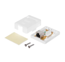 netrack Sukomplektuotas Paviršinis Lizdas 1 X Rj45 8p8c Ftp Kat. 6 Lsa