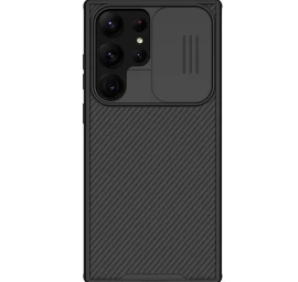 Nillkin Camhield Pro Apsauginis Dėklas Samsung Galaxy S23 Ultra Black