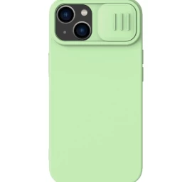 nillkin Camshield Magnetinis Silikoninis Dėklas iphone 14 Plus, Magnetinis magsafe Dangtelis Su Fotoaparato Apsauga, žalias nillkin Camshield Magnetinis Silikoninis Dėklas iphone 14 Plus, Magnetinis magsafe Dangtelis Su Fotoaparato Apsauga, žalias