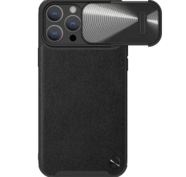 Nillkin Camshield Odinis S Dėklas Iphone 14 Pro Max Su Kameros Dangteliu - Juodas