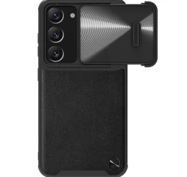 Nillkin Camshield Odinis S Dėklas Samsung Galaxy S23+ Su Kameros Dangteliu, Juodas