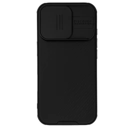 nillkin Camshield Pro Dėklas iphone 16 Pro Su Kameros Dangteliu - Juodas