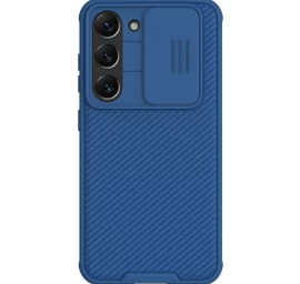 Nillkin Camshield Pro Dėklas Samsung Galaxy S23+ Su Kameros Dangteliu, Mėlynas