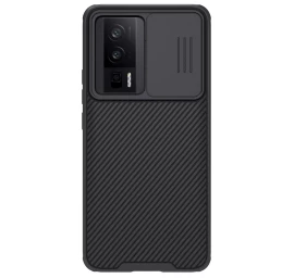 Nillkin Camshield Pro Xiaomi Poco F5 Pro Redmi K60/k60 Pro, Juoda / Juoda