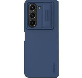 nillkin Camshield Silky Silikoninis Dėklas Su Kameros Dangteliu, Skirtas samsung Galaxy Z Fold 5 - Tamsiai Mėlynas nillkin Camshield Silky Silikoninis Dėklas Su Kameros Dangteliu, Skirtas samsung Galaxy Z Fold 5 - Tamsiai Mėlynas