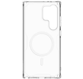 Nillkin Nature Pro šarvuotas Dėklas Su Magnetiniu žiedu, Skirtas Samsung Galaxy S24 Ultra - Baltas Nillkin Nature Pro šarvuotas Dėklas Su Magnetiniu žiedu, Skirtas Samsung Galaxy S24 Ultra - Baltas