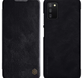Nillkin Qin Odinis Dėklas Samsung Galaxy A03s Juodas