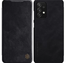 nillkin Qin Odinis Dėklas, Skirtas samsung Galaxy A72 4g, Juodas