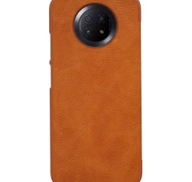 nillkin Qin Odinis Flip Dėklas, Skirtas xiaomi Redmi Note 9t 5g Brown