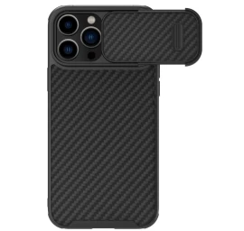 nillkin Sintetinio Pluošto S Dėklas iphone 14 Pro Max Su Juodu Fotoaparato Dangteliu
