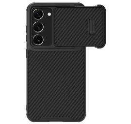 nillkin Sintetinio Pluošto S Dėklas samsung Galaxy S23 Juodos Spalvos Fotoaparato Dangtelis nillkin Sintetinio Pluošto S Dėklas samsung Galaxy S23 Juodos Spalvos Fotoaparato Dangtelis