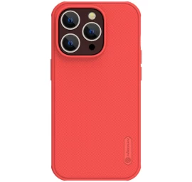 Nillkin Super Frosted Shield Pro Iphone 14 Pro Korpuso Galinis Dangtelis Raudonas
