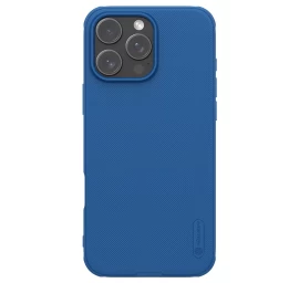 nillkin Super Frosted Shield Pro Magnetinis Dėklas iphone 16 Pro - Mėlynas