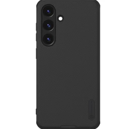 Nillkin Super Frosted Shield Pro šarvuotas Dėklas Samsung Galaxy S24 - Juodas