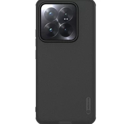 Nillkin Super Frosted Shield Pro Sustiprintas Dėklas Xiaomi 14 Pro - Juodas