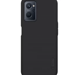 Nillkin Super Frosted Shield Sustiprintas Dėklas Realme 9i, Juodas