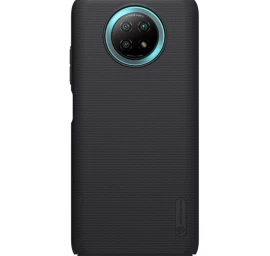 Nillkin Super Frosted Shield Sustiprintas Dėklas, Skirtas Xiaomi Redmi Note 9t 5g Juodas