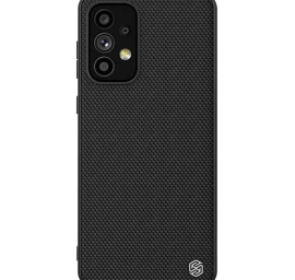 Nillkin Textured Case Patvarus Sustiprintas Dėklas Su Gelio Rėmeliu Ir Nailono Nugarėle, Skirtas Samsung Galaxy A73, Juodas Nillkin Textured Case Patvarus Sustiprintas Dėklas Su Gelio Rėmeliu Ir Nailono Nugarėle, Skirtas Samsung Galaxy A73, Juodas
