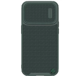 Nillkin Textured S Case Iphone 14 Pro Armor Case With Camera Cover Green