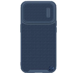 Nillkin Textured S Case Iphone 14 Pro Max šarvuotas Dėklas Su Kameros Dangteliu, Mėlynas