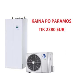Nordis Optimus Pro Split oras/vanduo 10,0 / 10,0kW su talpa, 400 V