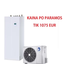 Nordis Optimus Pro Split oras/vanduo 8,3/8,4kW, su talpa, 400 V