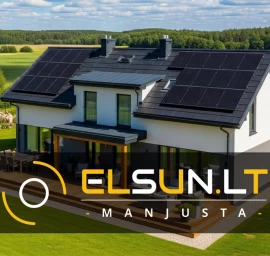 Profesionali Saulės elektrinė Namams