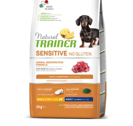NT ADULT DOG SENSITIVE NO GLUTEN MINI LAMB (ėriena) 2kg, 925240