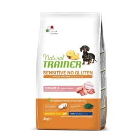 NT ADULT DOG SENSITIVE NO GLUTEN MINI PORK (kiauliena) 2kg, 925241