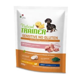 NT ADULT DOG SENSITIVE NO GLUTEN MINI PORK (kiauliena) 800g, 927306