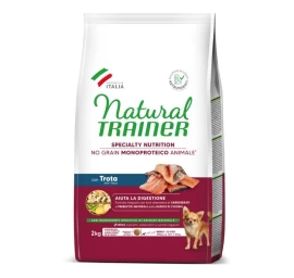 NT ADULT DOG SENSITIVE NO GRAIN Mini TROUT upėtakis 2kg (6)