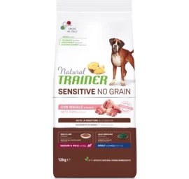 NT ADULT DOG SENSITIVE NO GRAIN M/M PORK kiauliena 12kg, 927779