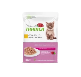 NT Cat Kitten Chicken konservai kačiukams 85g 12vnt, 925711