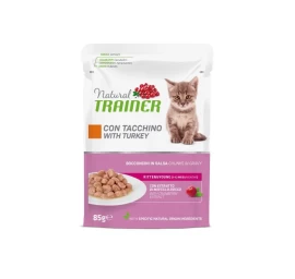 NT Cat Kitten Turkey konservai kačiukams 85g 12vnt, 925712