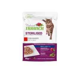 NT Cat Sterilised Beef konservai katėms su jautiena 85g 12vnt, 925722