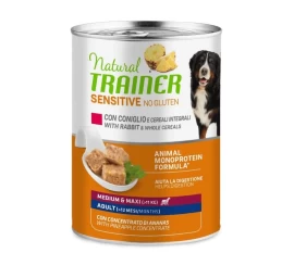 NT Sensitive No Gluten M/M Rabbit konservas su triušiena 400g (12), 965990